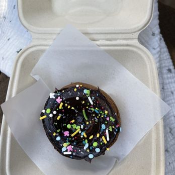 Hella Good Protein - Chocolate sprinkle donut I got - Juice Bars & Smoothies Near Me - Fairfield, California Hella Good Protein - Chocolate sprinkle donut I got - Juice Bars & Smoothies Near Me - Fairfield, California