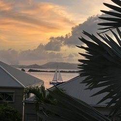 Ocean 362 - Sunset from the second floor balcony.