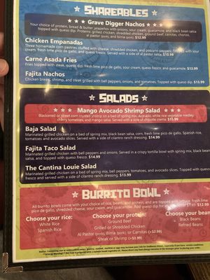 Menu photo 3 Cantina Louie Daytona Beach, FL