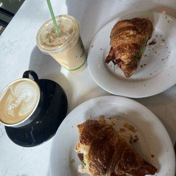 Bakery Nouveau - Lattes hot or cold, paired with delicious breakfast sandwiches on croissants. So so Good! - Bakeries Near Me - Seattle, Washington Bakery Nouveau - Lattes hot or cold, paired with delicious breakfast sandwiches on croissants. So so Good! - Bakeries Near Me - Seattle, Washington
