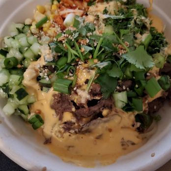SeoulSpice - Seoul Train Bowl with noodles - Korean Near Me - Washington, DC, District of Columbia SeoulSpice - Seoul Train Bowl with noodles - Korean Near Me - Washington, DC, District of Columbia