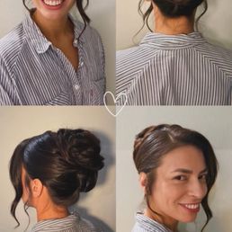 Rehearsal dinner updo Rehearsal dinner updo