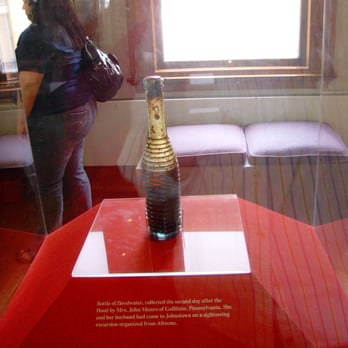 Johnstown Flood Museum - Bottle of water from that day. - Museums Near Me - Johnstown, Pennsylvania