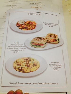 Menu photo 1 Restaurante Palacio México, D.F., DIF Menu photo 1 Restaurante Palacio México, D.F., DIF