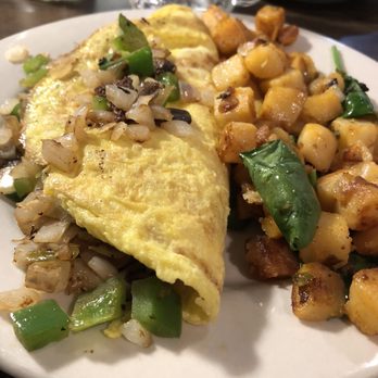 The Crack'd Egg - Your way omelette with home fries and toast - New American Near Me - Brentwood, Pennsylvania