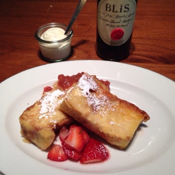 Blue Duck Tavern - Strawberry rhubarb French toast - New American Near Me - Washington, DC, District of Columbia