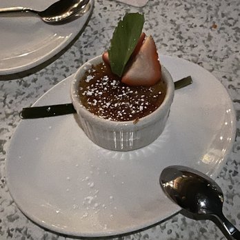 C Level - Vanilla ginger creme brulee - New American Near Me - San Diego, California