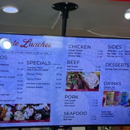 Menu Menu