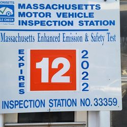 Maple Rd Service Station - Massachusetts state inspection