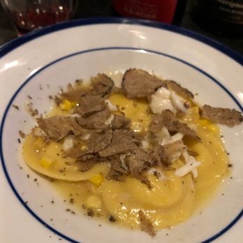 Her Place - Sweet corn ravioli with truffle add-on - French Near Me - Philadelphia, Pennsylvania Her Place - Sweet corn ravioli with truffle add-on - French Near Me - Philadelphia, Pennsylvania
