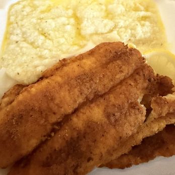That’s My Jawn - Good sized fish, flavor was there but too salty. Grits were a No. A bit runny/lumpy, and had too much butter. - Breakfast & Brunch Near Me - Covington, Georgia That’s My Jawn - Good sized fish, flavor was there but too salty. Grits were a No. A bit runny/lumpy, and had too much butter. - Breakfast & Brunch Near Me - Covington, Georgia