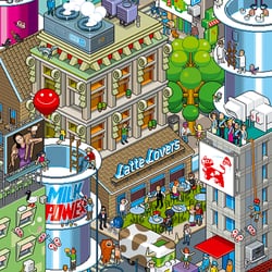 Eboy Berlin - ... und so sieht die Welt durch die Brille der EBOYS aus...