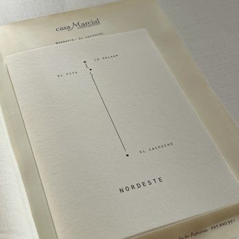 Casa Marcial - Menu - Asturian Near Me - Parres, O