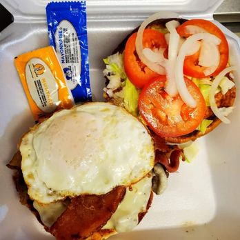 Yole's Tacos and More - Breakfast Burger - Food Trucks Near Me - Sargent, Texas Yole's Tacos and More - Breakfast Burger - Food Trucks Near Me - Sargent, Texas