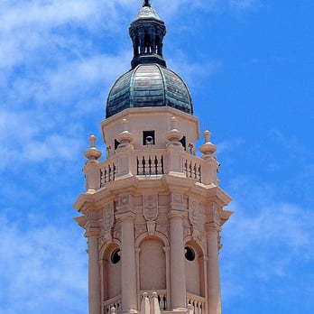 Freedom Tower - Cupola of the Freedom Tower (in color). - Landmarks & Historical Buildings Near Me - Miami, Florida
