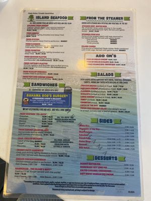 Menu photo 3 Bahama Bobs Gulf Shores, AL Menu photo 3 Bahama Bobs Gulf Shores, AL