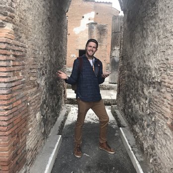 Pompeii Ruins - What you will look like if you take the audio tour.... - Landmarks & Historical Buildings Near Me - Pompei, NA