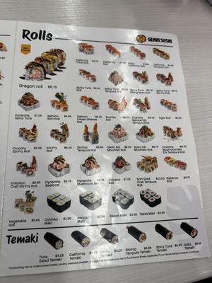 Menu photo 3 Genki Sushi Aiea, HI