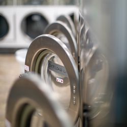 Sudz Laundromat - Our 45lb washers ready for all that dirty laundry!