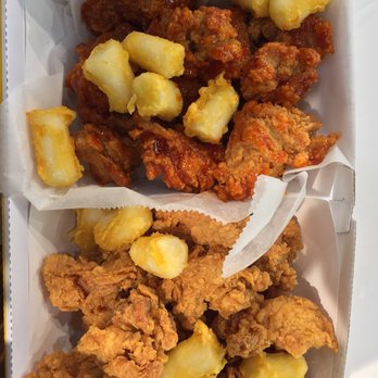 H Mart - Jericho - Bbq chicken: Half&half boneless chicken with fried dduk/rice cake $20.99 - Grocery Near Me - Jericho, New York