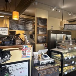 Java Jax - Counter...they make their own croissants in house!