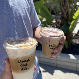 Coconut cloud latte & blueberry muffin latte so yummy Coconut cloud latte & blueberry muffin latte so yummy