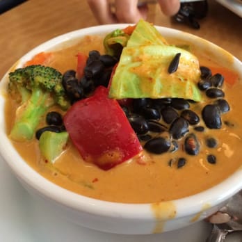 Red Curry Vegan Kitchen - #33 with black beans spice level 5, awesome!! - Vegan Near Me - Flagstaff, Arizona