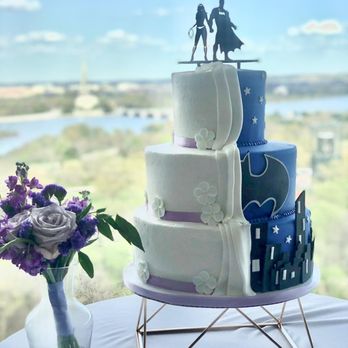 Blushing Berries - a three tiered wedding cake - Cupcakes Near Me