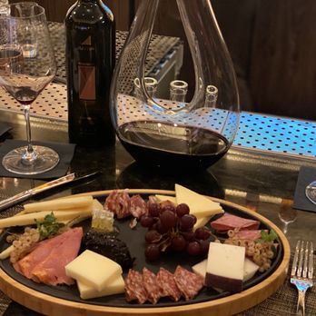 The Great Oak Steakhouse - Charcuterie platter with The most amazing wine ever !!! Justin's isosceles!!! - Steakhouses Near Me - Temecula, California The Great Oak Steakhouse - Charcuterie platter with The most amazing wine ever !!! Justin's isosceles!!! - Steakhouses Near Me - Temecula, California