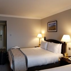 Citywest Hotel - View of 1 bed & entrance from window area.