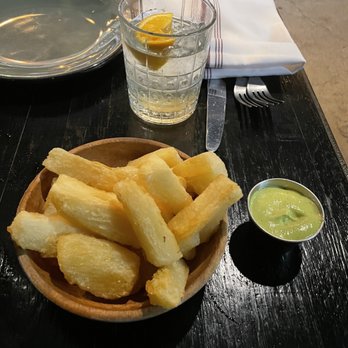 Amaru - Yuca Frita with Mojo Verde - Latin American Near Me - Chicago, Illinois Amaru - Yuca Frita with Mojo Verde - Latin American Near Me - Chicago, Illinois