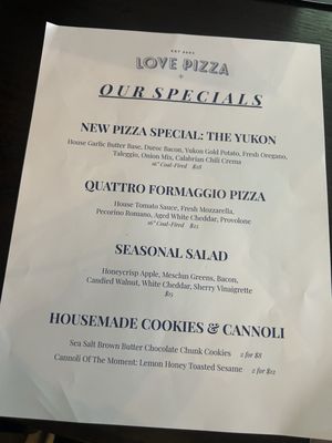 Menu photo 2 Love Pizza Golden Valley, MN Menu photo 2 Love Pizza Golden Valley, MN