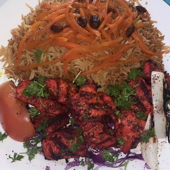 Azro - Kebab-E-Murgh with Kabuli - Afghan Near Me - San Antonio, Texas Azro - Kebab-E-Murgh with Kabuli - Afghan Near Me - San Antonio, Texas