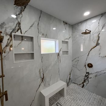 Modern Home Improvement & Remodeling - MHI&R Custom Walk-In Shower - General Contractors Near Me Modern Home Improvement & Remodeling - MHI&R Custom Walk-In Shower - General Contractors Near Me
