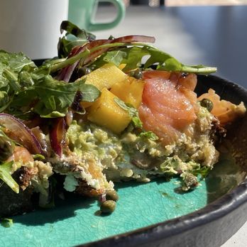 Cloud9 Coffee - Salmon Avocado Tartine - Coffee & Tea Near Me - Palo Alto, California Cloud9 Coffee - Salmon Avocado Tartine - Coffee & Tea Near Me - Palo Alto, California