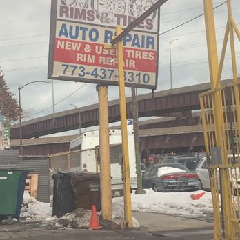 Rodriguez Rims and Tires - A sign. - Auto Repair Near Me - Chicago, Illinois Rodriguez Rims and Tires - A sign. - Auto Repair Near Me - Chicago, Illinois