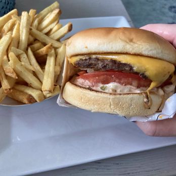 In-N-Out Burger - Animal style cheeseburger and fries - Burgers Near Me - Webster, Texas