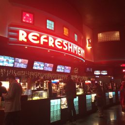 Refreshment stand inside