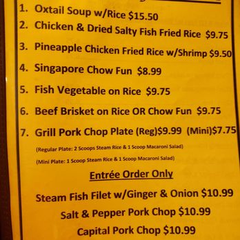Lagoon Chinese Restaurant - The Chef's Specials as of (8-30-2019) - Chinese Near Me - Honolulu, Hawaii Lagoon Chinese Restaurant - The Chef's Specials as of (8-30-2019) - Chinese Near Me - Honolulu, Hawaii