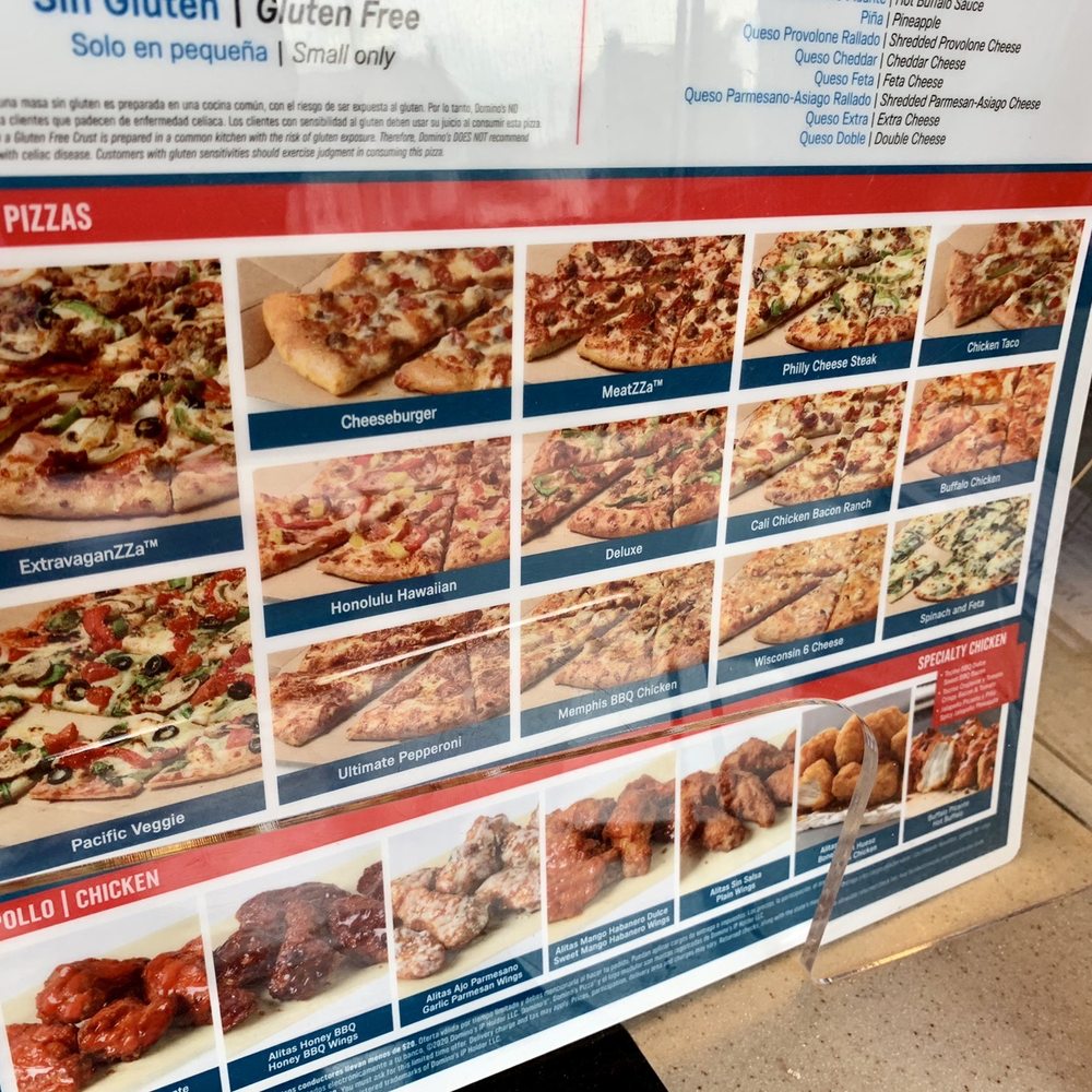 Domino's Pizza - a menu for a variety of pizzas - Pizza Near Me - Jamesburg, New Jersey