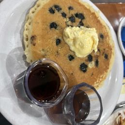 Blueberry pancakes