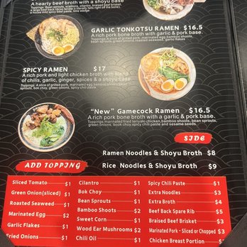 Hokkaido Ramen House - Menu - Ramen Near Me - Lexington, South Carolina Hokkaido Ramen House - Menu - Ramen Near Me - Lexington, South Carolina