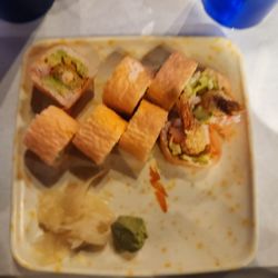 Pink Dragon roll