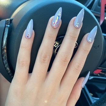 Pink Nails Design - Nail Salons Near Me - Westminster, California