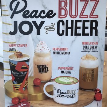 Better Buzz Coffee La Jolla - Seasonal Winter Menu - Coffee & Tea Near Me - San Diego, California