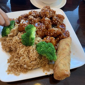 Golden Chinese Wok - D5. Sweet and Sour Chicken Dinner Combo my sons favorite . The sauce is so good! - Chinese Near Me - Lilburn, Georgia Golden Chinese Wok - D5. Sweet and Sour Chicken Dinner Combo my sons favorite . The sauce is so good! - Chinese Near Me - Lilburn, Georgia