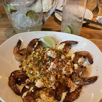 Bonefish Grill - Blackened Shrimp and Mexican Street Corn - Seafood Near Me - Johnstown, Colorado