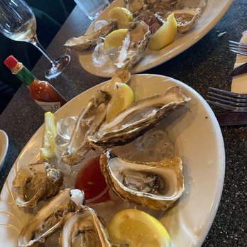Ray's Waterfront - Oysters on the Half Shell - 2 plates - $20 each 6 oysters in each plate - Seafood Near Me - Seward, Alaska Ray's Waterfront - Oysters on the Half Shell - 2 plates - $20 each 6 oysters in each plate - Seafood Near Me - Seward, Alaska