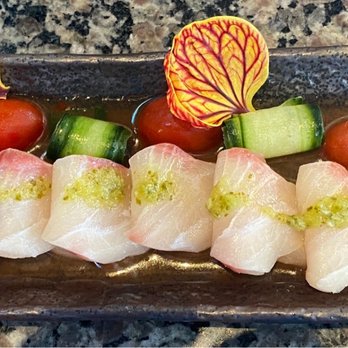Umi - Yellowtail Karupatcho (Carpaccio) - Japanese Near Me - Winter Park, Florida Umi - Yellowtail Karupatcho (Carpaccio) - Japanese Near Me - Winter Park, Florida
