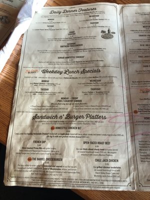 Menu photo 6 Cracker Barrel Old Country Store Oklahoma City, OK